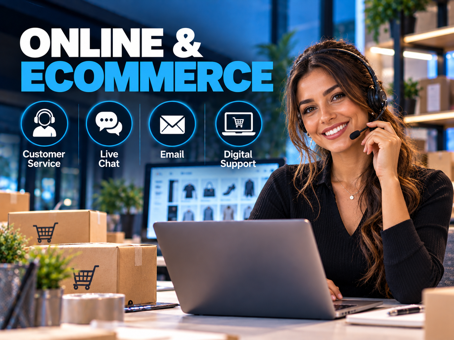 Online Business and eCommerce Support
